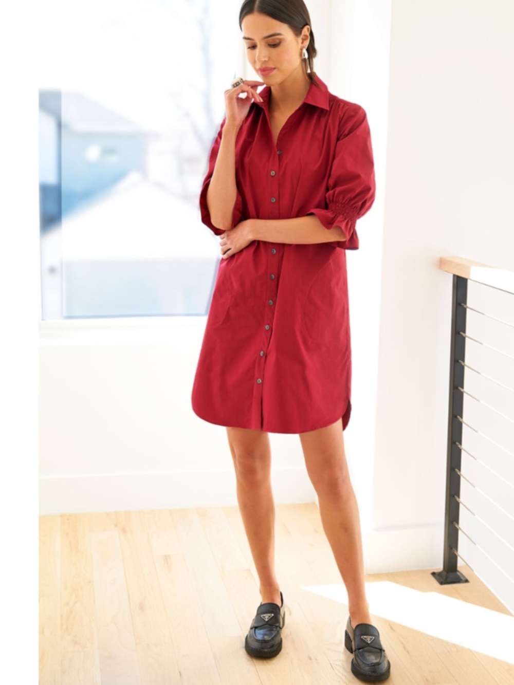 FINLEY Miller Dress Weathercloth Small